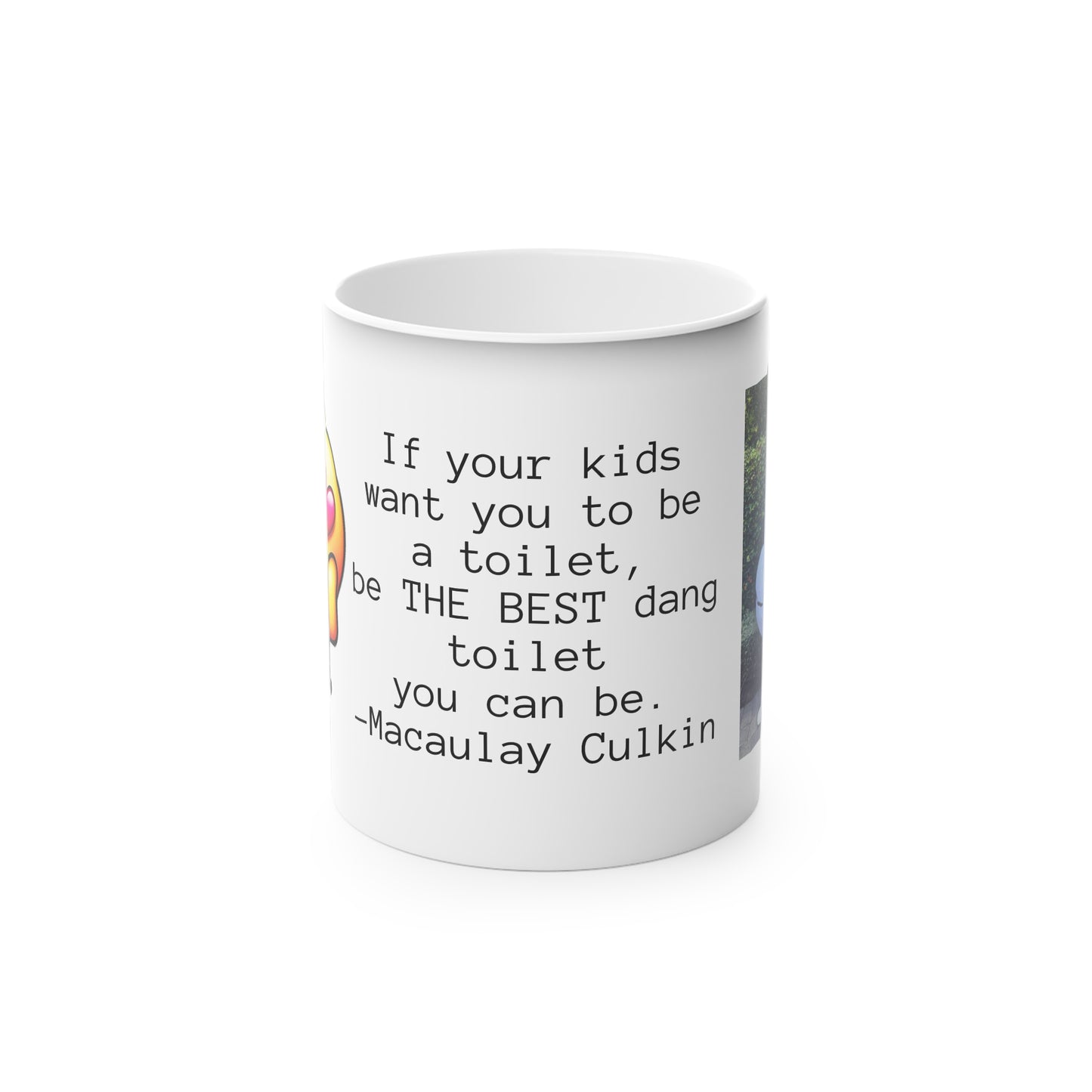 Best Toilet Dad Ever Magic Mug