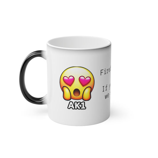 Firefighter Magic Mug