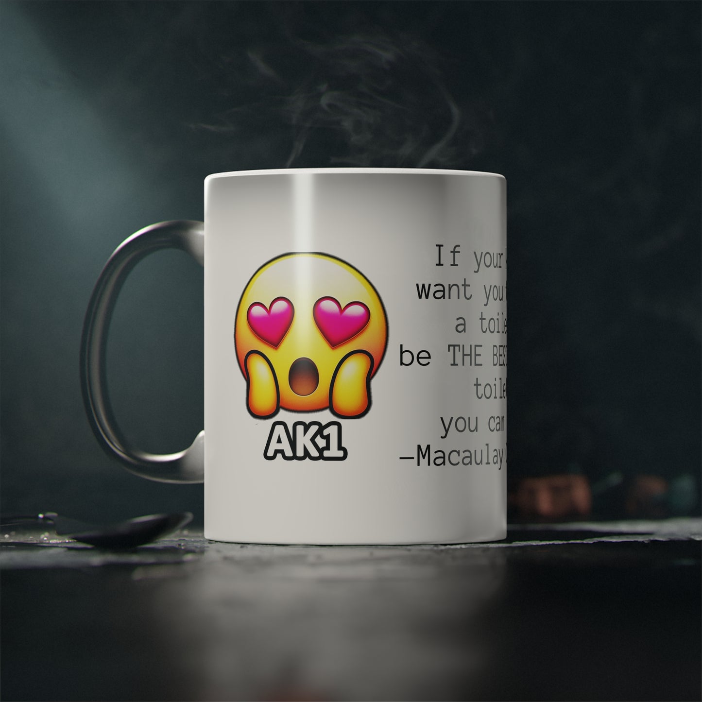 Best Toilet Dad Ever Magic Mug