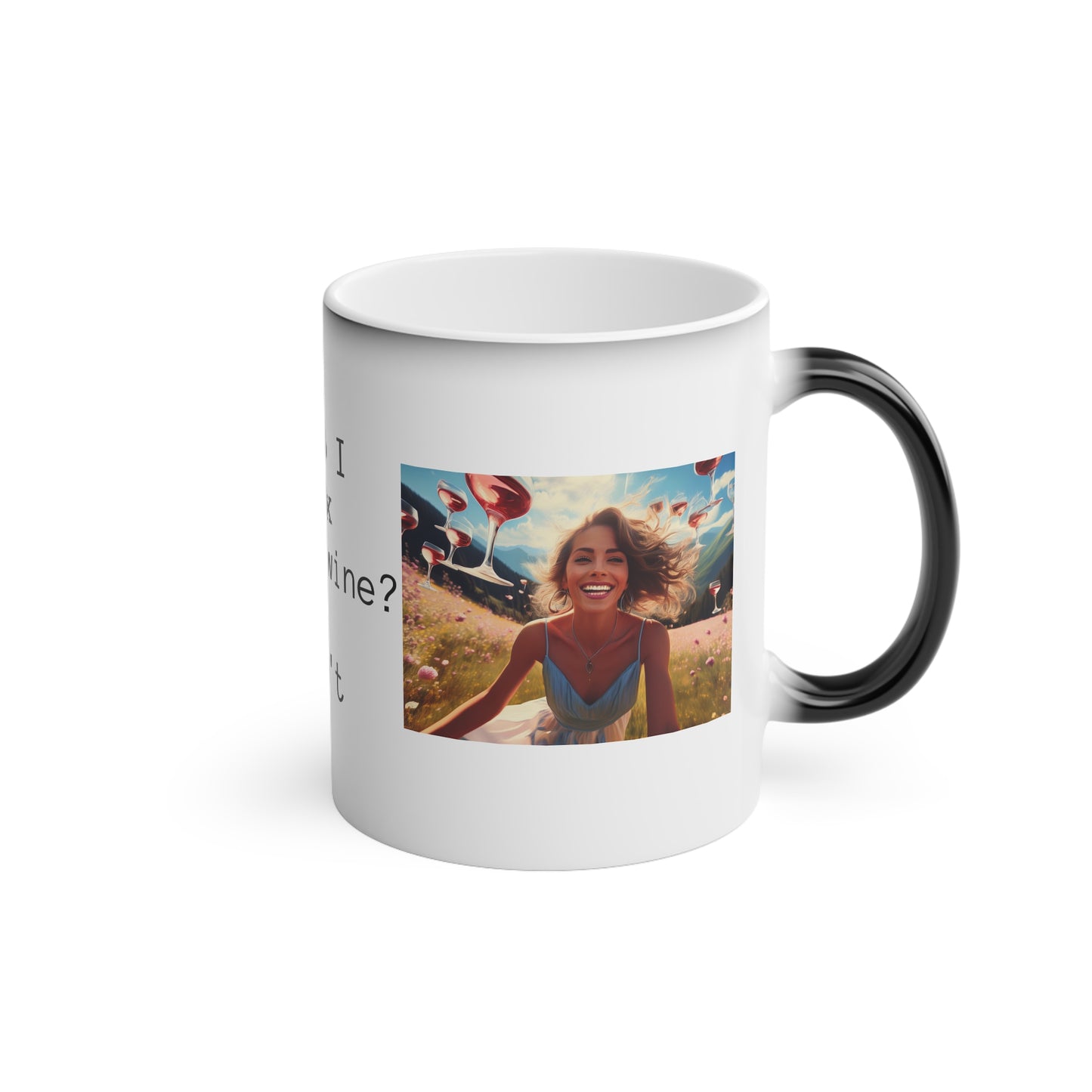 Image of Wine lover Magic Mug sold by Alpha Kenny 1