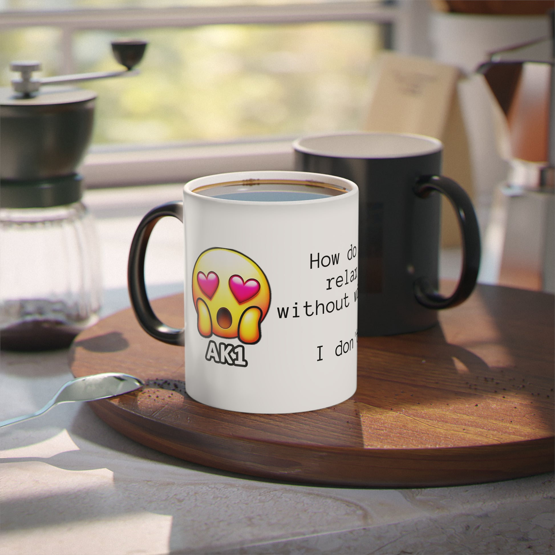 Image of Wine lover Magic Mug sold by Alpha Kenny 1