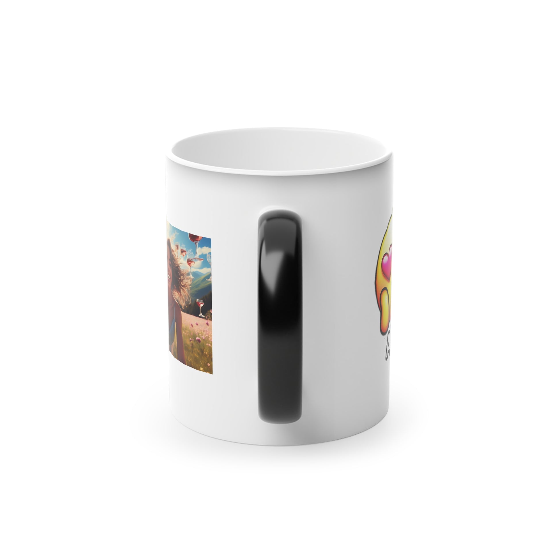 Image of Wine lover Magic Mug sold by Alpha Kenny 1